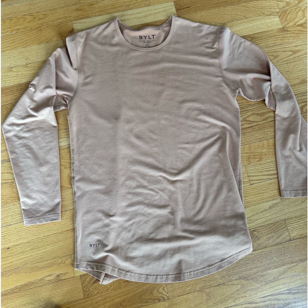 Men’s - BYLT - L - L/S Drop cut - Color is called Toasted